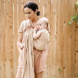 Wildbird x Babylist Nava Linen Ring Sling - Standard, 74"